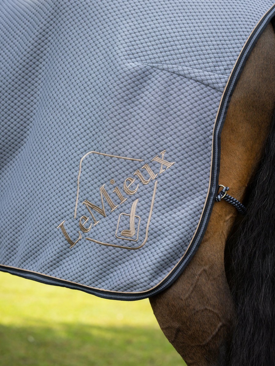 Horse LeMieux Cooler Rugs | Kudos Bamboo Cooler Jay Blue