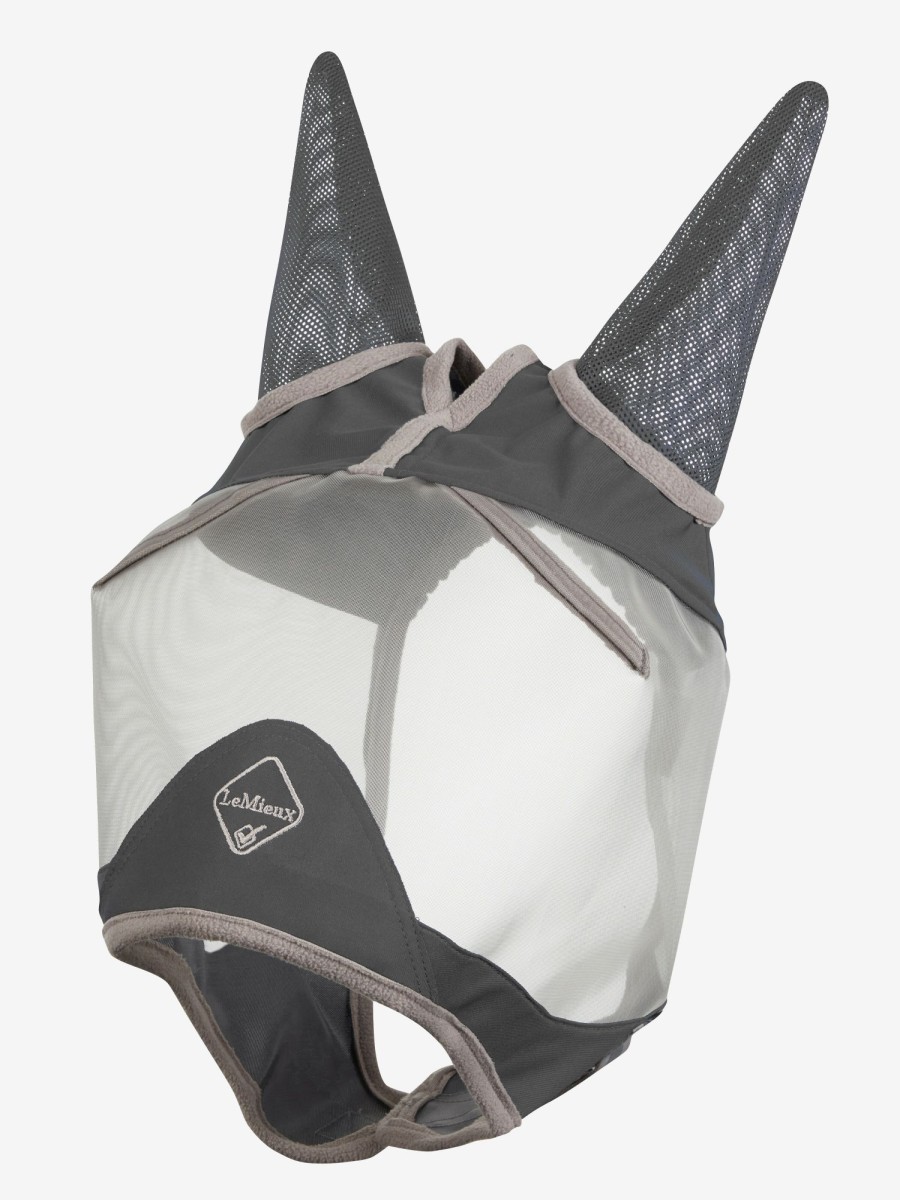 Horse LeMieux Fly Rugs & Masks | Armourshield Pro Half Fly Mask Grey