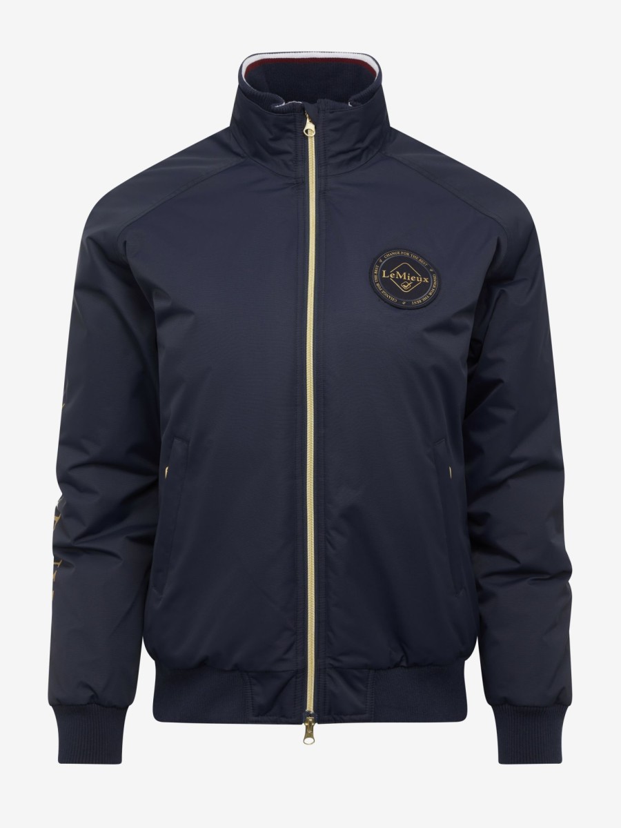 Clothing LeMieux Coats & Jackets | Ladies Elite Crew Jacket Navy