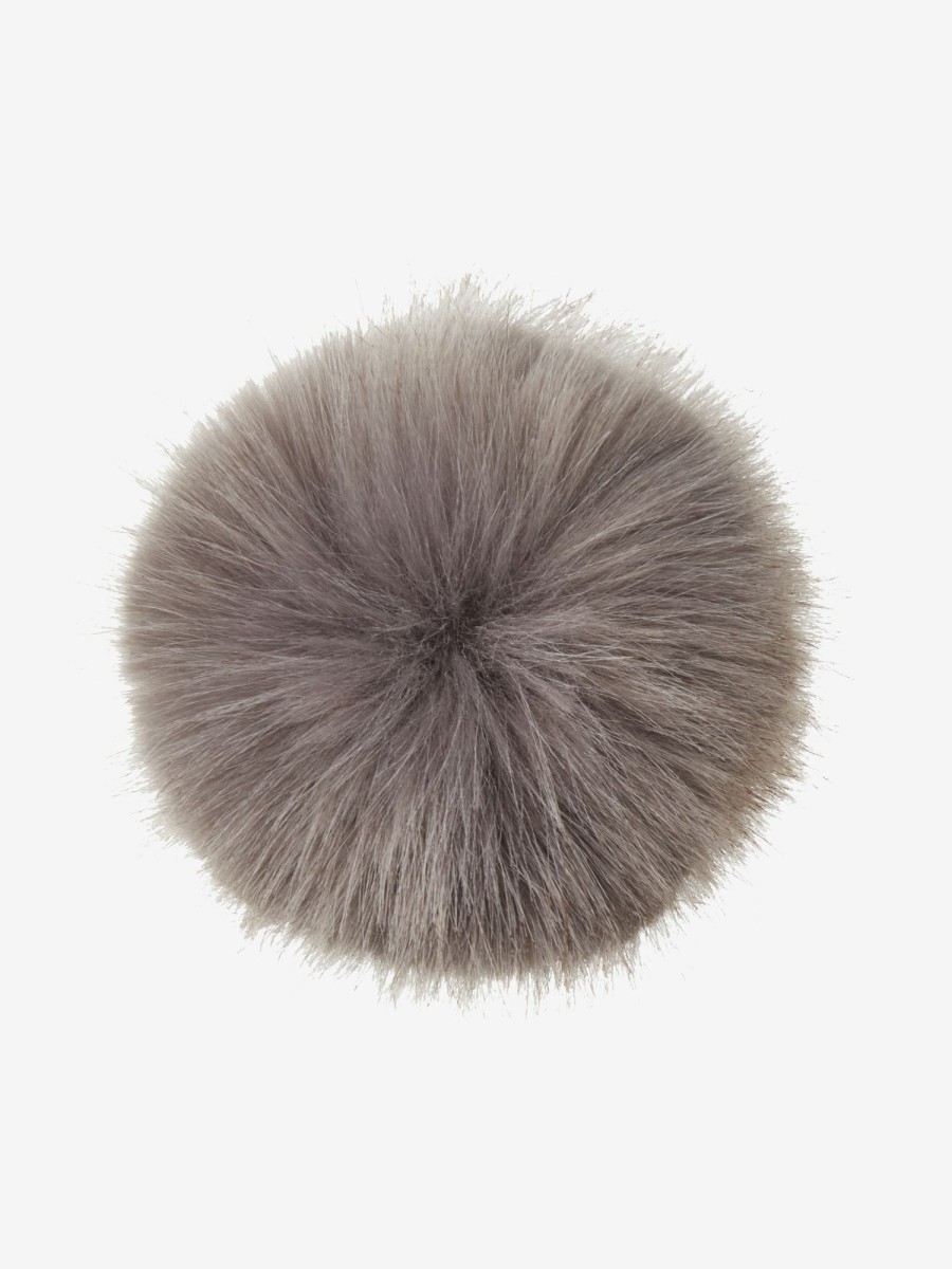 Clothing LeMieux Hat Silks | Pom Pom Grey One Size