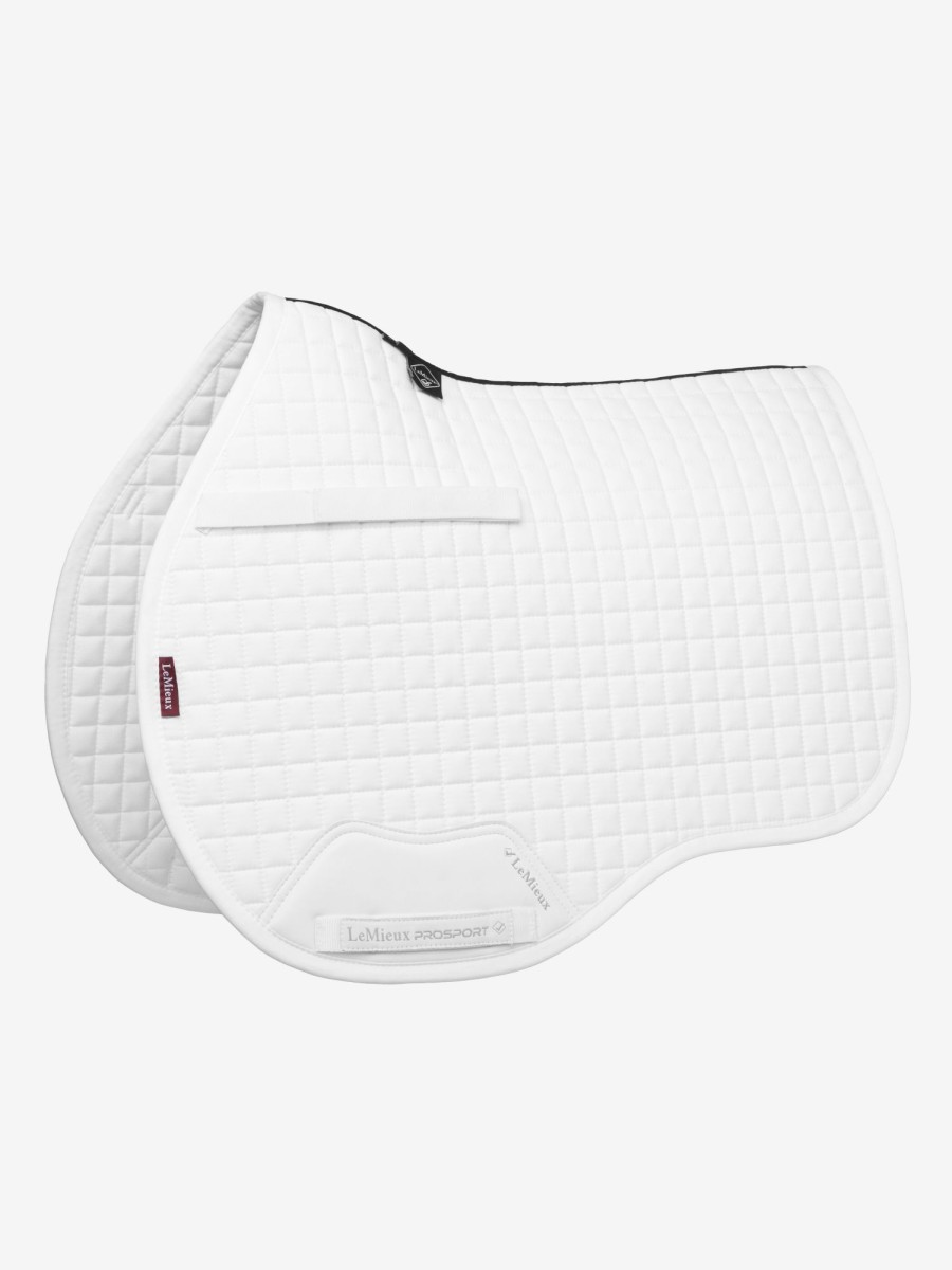 Saddle Pads LeMieux | Cotton Gp Square White