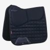 Saddle Pads LeMieux | Lemieux Navy Prosorb Square Dressage Saddle Pad In Large