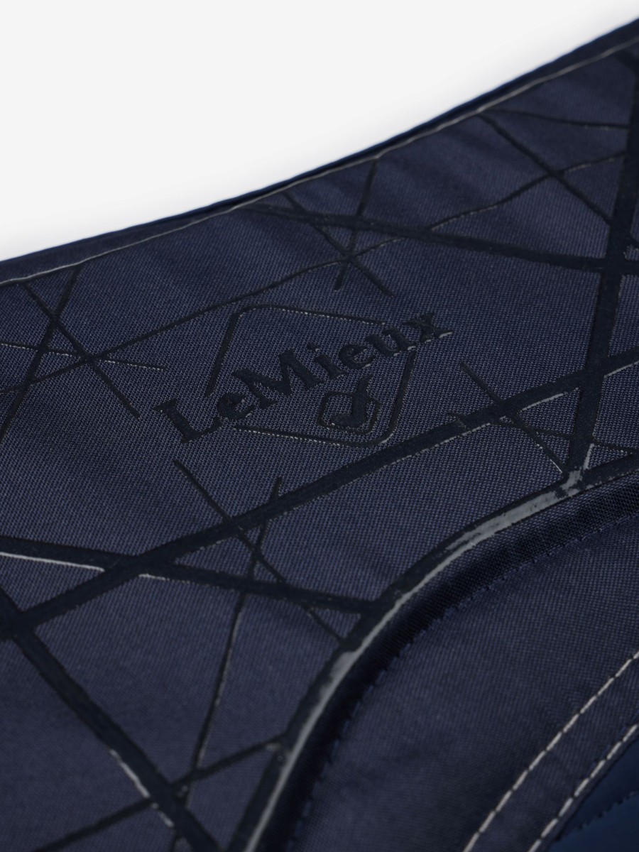 Saddle Pads LeMieux | Soft Shell Anti Slip Eurojump Square Navy