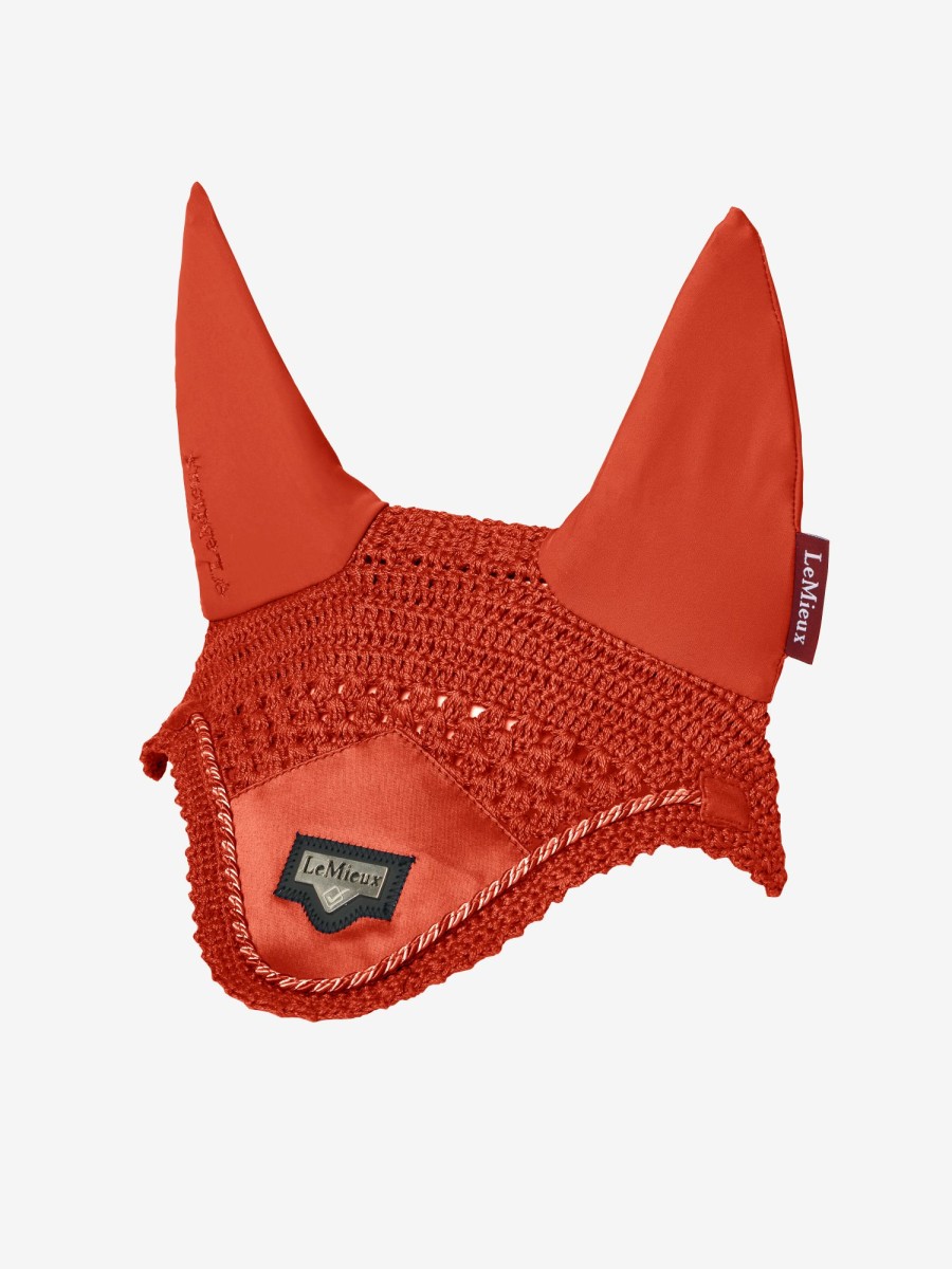 Horse LeMieux Loire Fly Hoods | Junior Loire Fly Hood Sienna Small