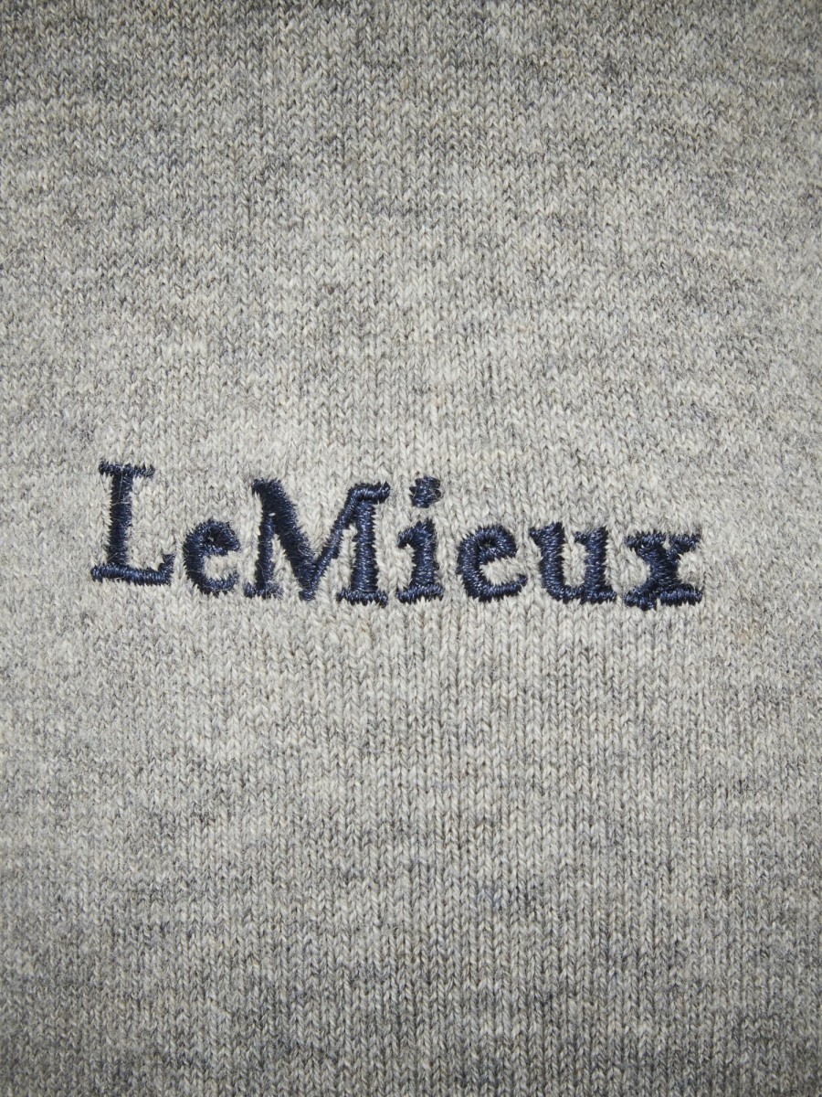 Clothing LeMieux Hoodies & Jumpers | Mens Crew Neck Jumper Grey