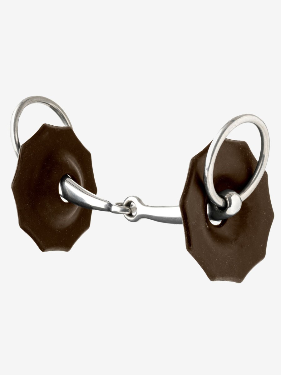 Horse LeMieux Accessories | Contoured Rubber Bit Guards Brown One Size