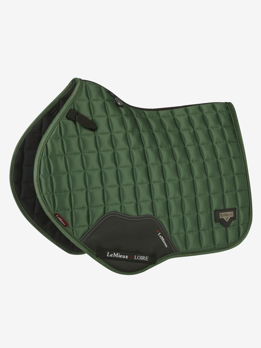 Saddle Pads LeMieux | Loire Classic Close Contact Square Hunter Green