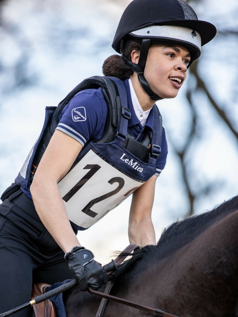 Clothing LeMieux Eventing Bibs | Eventing Bib Navy One Size