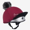 Clothing LeMieux Hat Silks | Pom Hat Silk Mulberry One Size