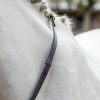 Horse LeMieux Reins | Rubber Reins Brown/Brass