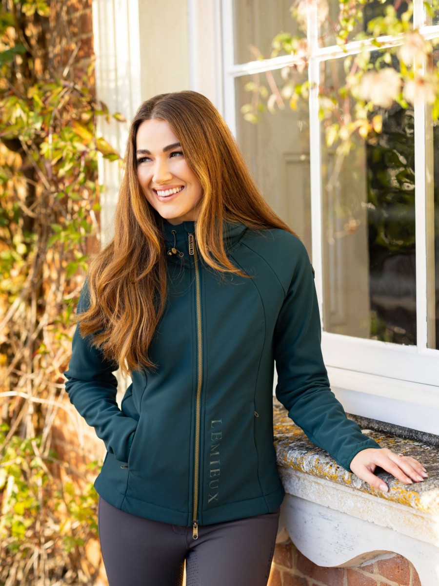 Clothing LeMieux Coats & Jackets | Charlotte Soft Shell Jacket Spruce