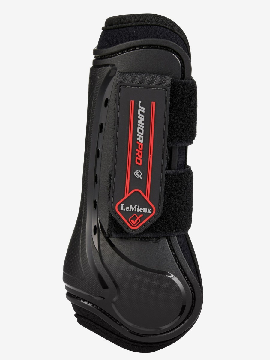 Horse LeMieux Tendon & Fetlock Boots | Junior Pro Tendon Boots Black