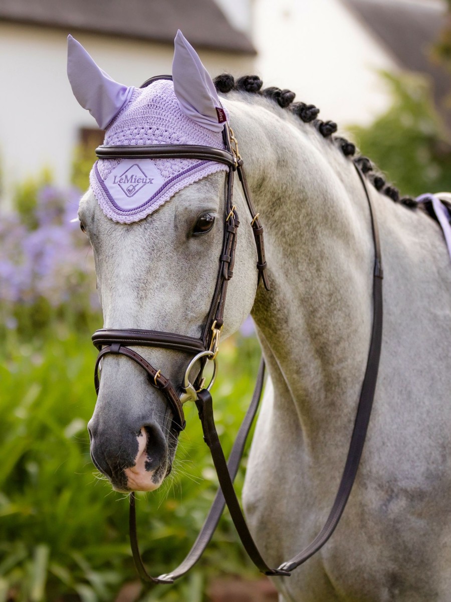 Horse LeMieux Classic Fly Hoods | Classic Fly Hood Wisteria