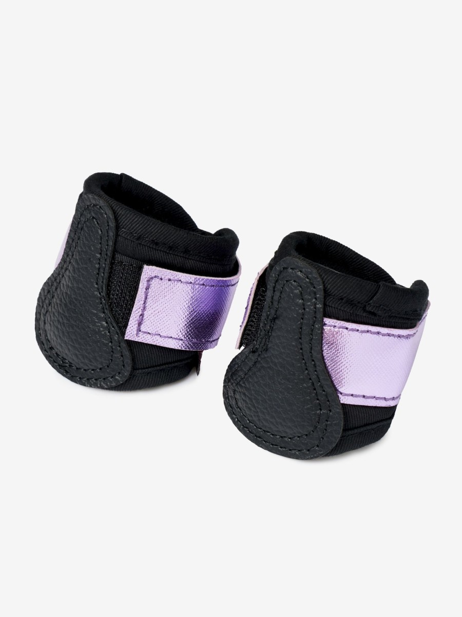 Toys LeMieux Toy Pony Boots | Toy Pony Grafter Boots Purple Shimmer One Size