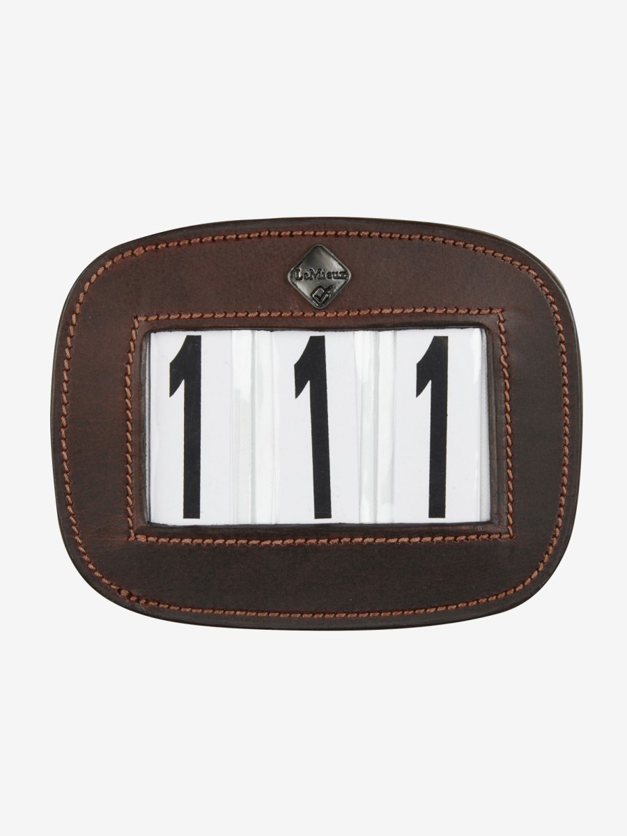 Horse LeMieux Accessories | Saddle Number Holder Brown One Size