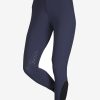 Clothing LeMieux Breeches & Jodhpurs | Dynamique Knee Grip Breeches Navy