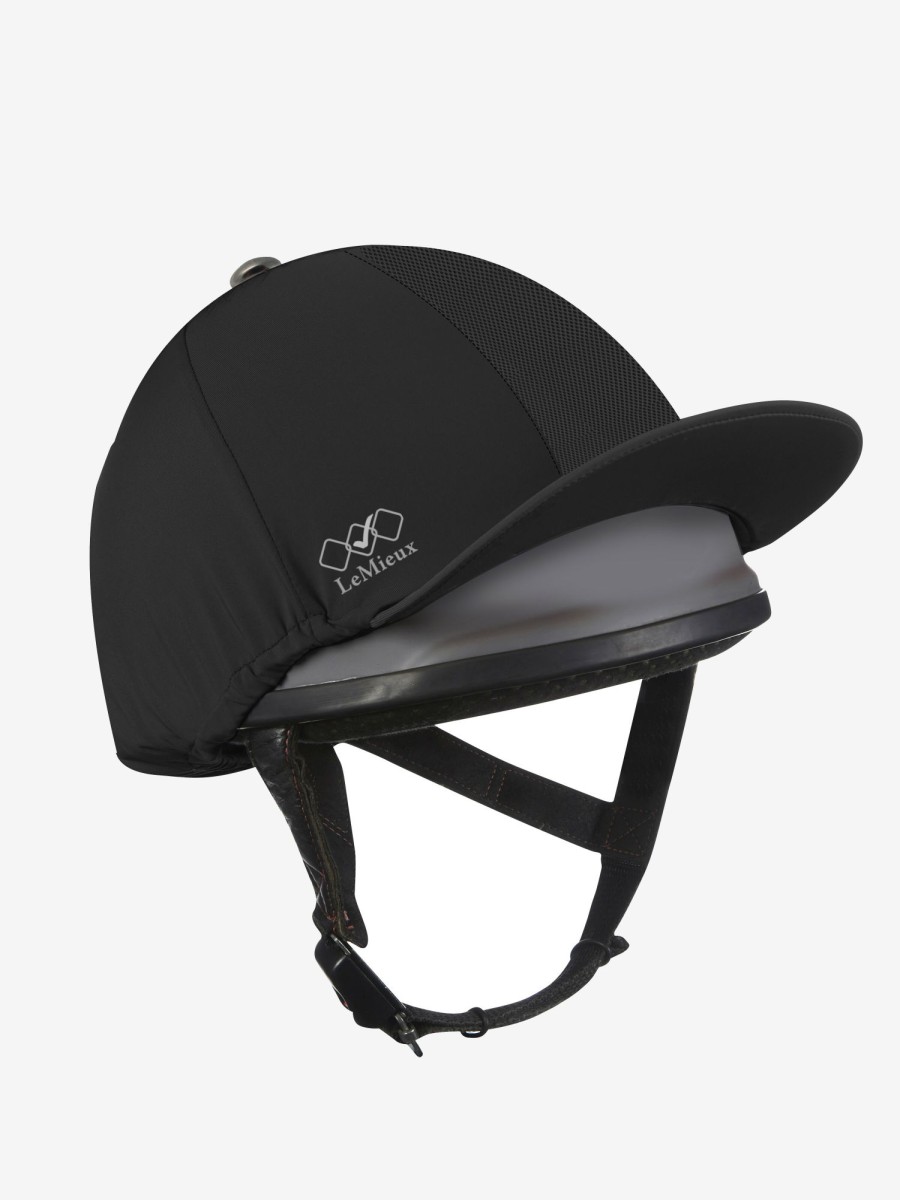 Clothing LeMieux Hat Silks | Pro Mesh Hat Silk Black One Size