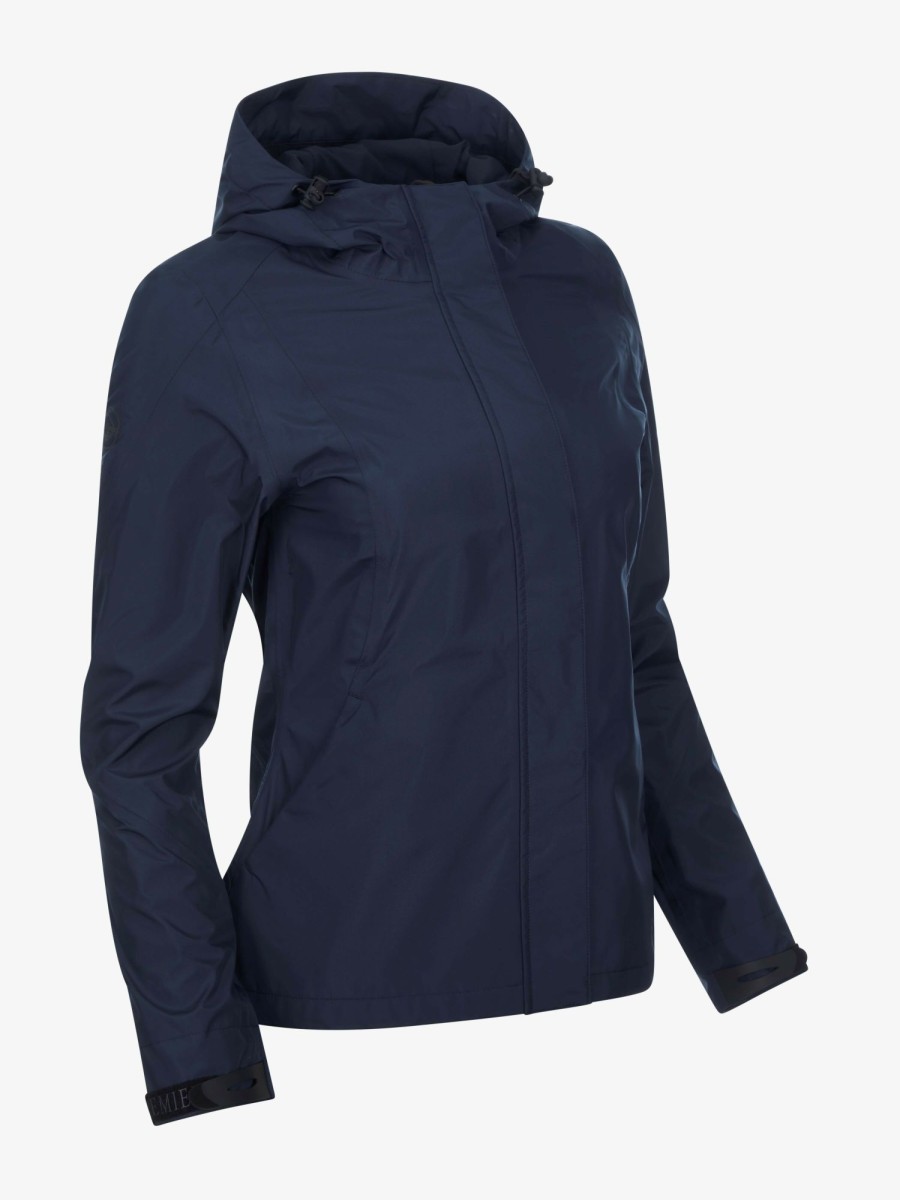 Clothing LeMieux Coats & Jackets | Isla Short Waterproof Jacket Navy