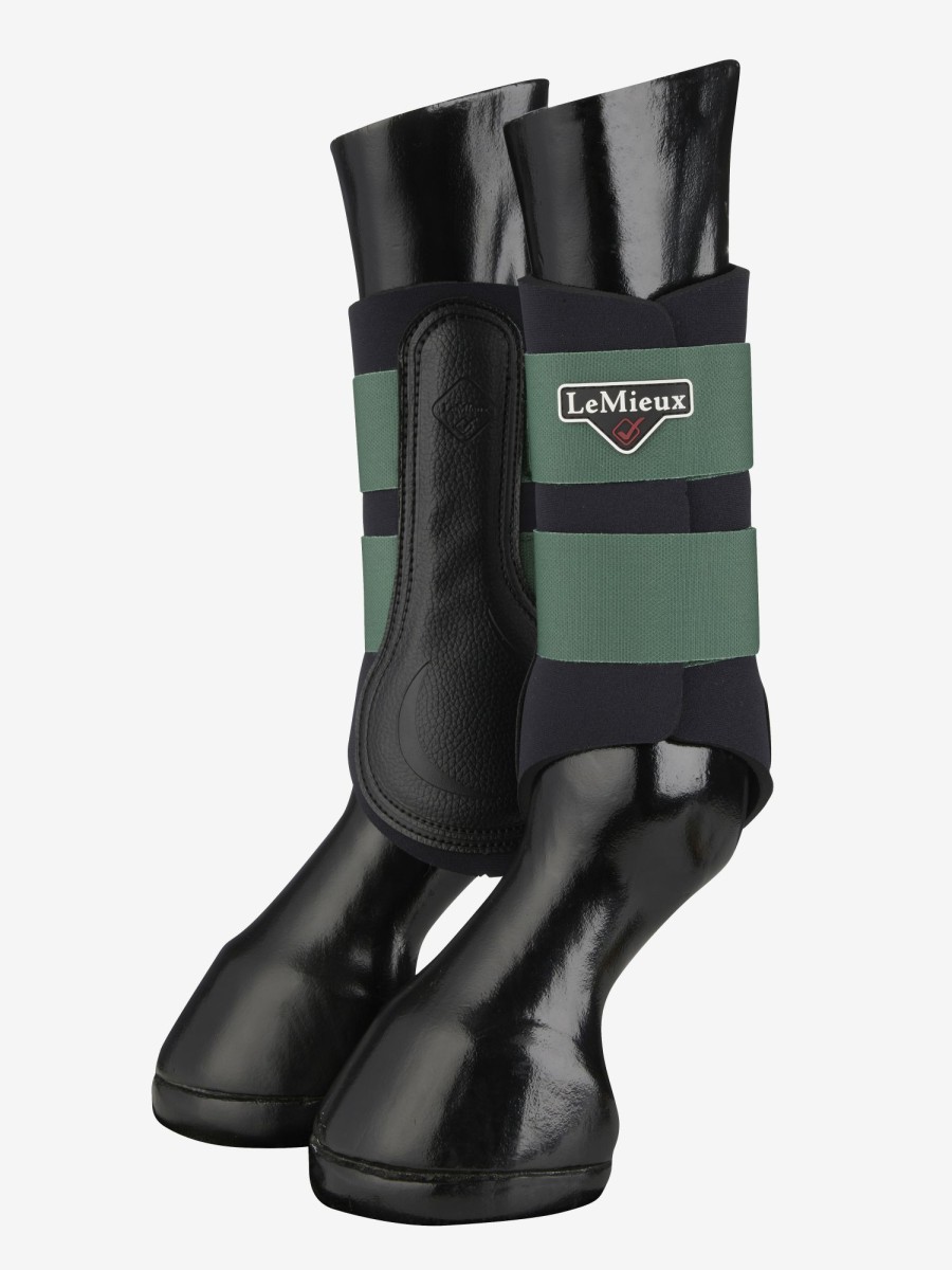 Discipline LeMieux Brushing Boots | Grafter Brushing Boot Hunter Green