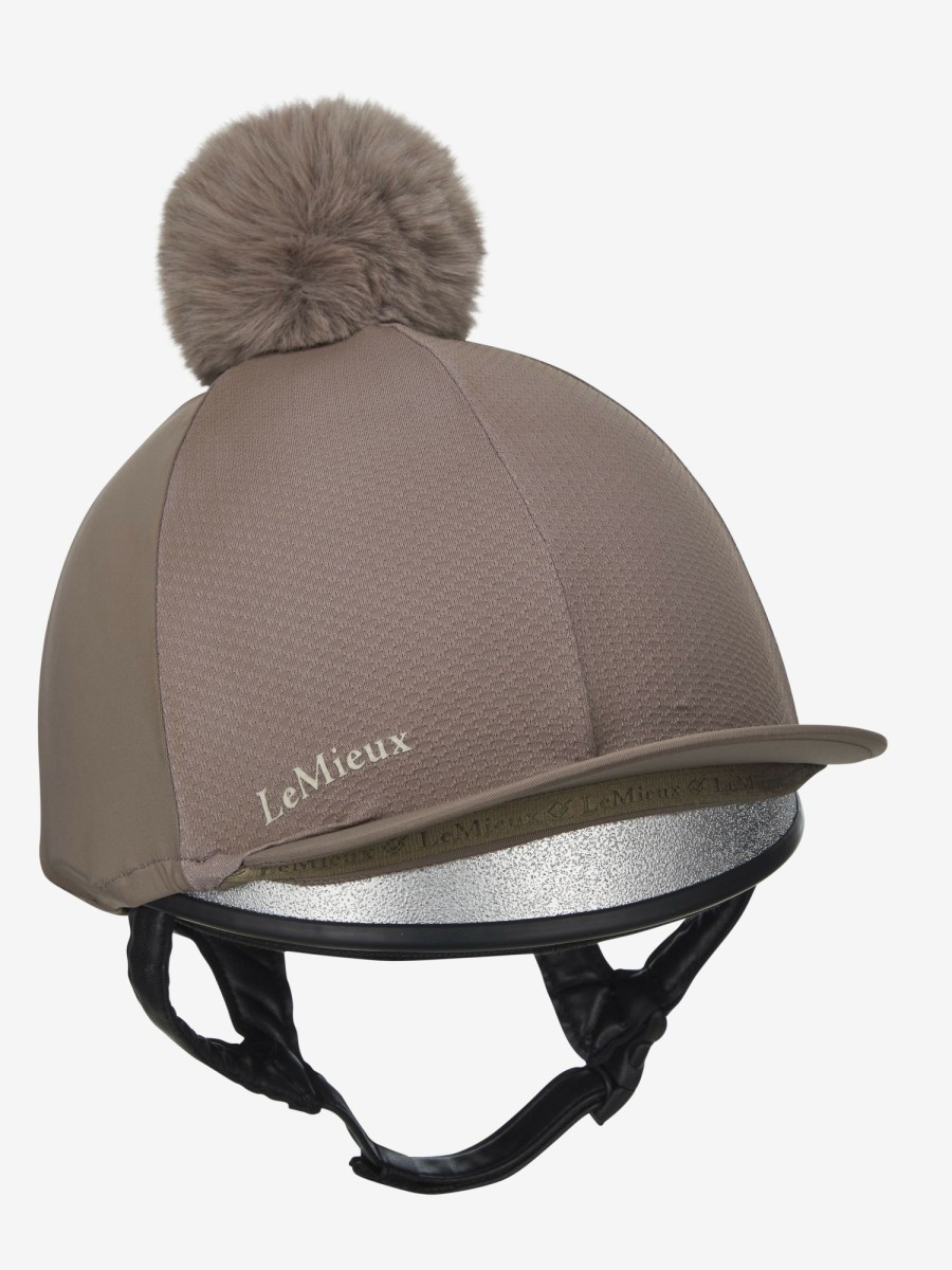 Clothing LeMieux Hat Silks | Mesh Hat Silk Walnut