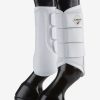 Horse LeMieux Brushing Boots | Mesh Brushing Boots White