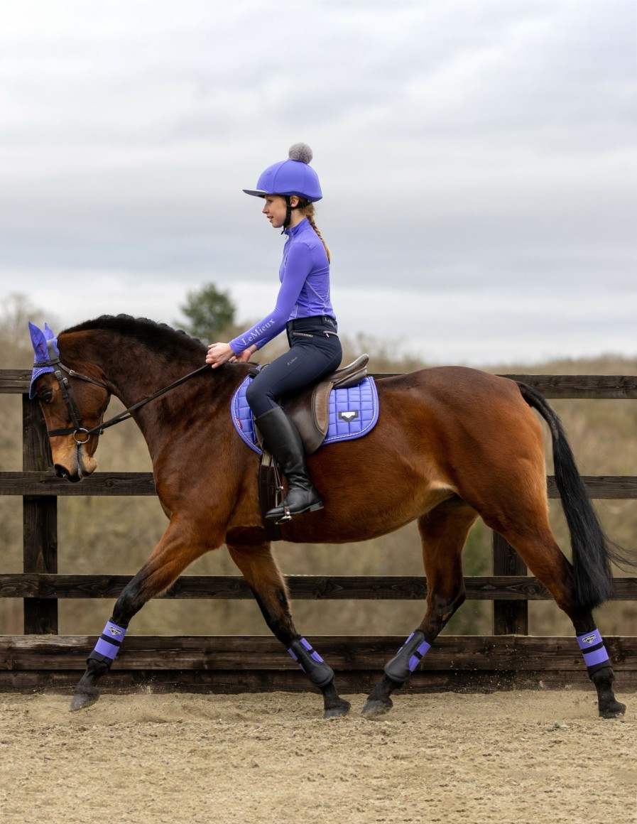 Saddle Pads LeMieux | Junior Loire Jump Square Bluebell Junior