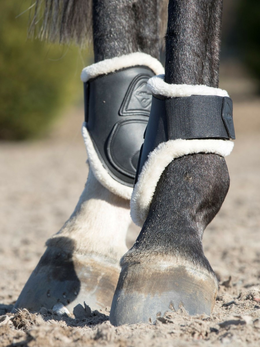 Horse LeMieux Tendon & Fetlock Boots | Capella Comfort Fetlock Boots Black