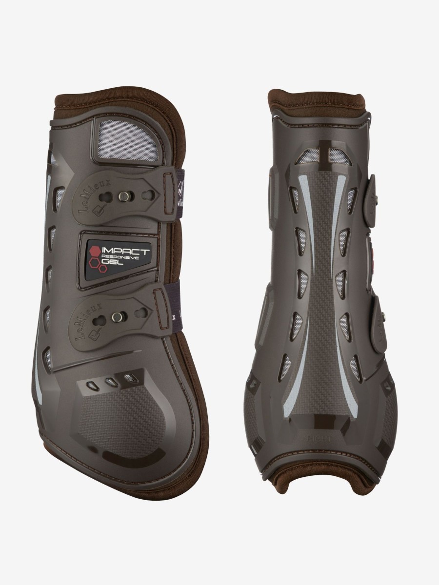 Horse LeMieux Tendon & Fetlock Boots | Impact Responsive Tendon Boots Brown